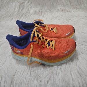 Hoka Orange Running Shoes Size 7